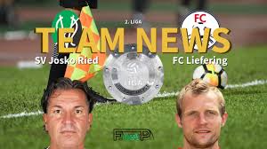 Full report for the 1. 2 Liga News Sv Ried Vs Fc Liefering Confirmed Line Ups