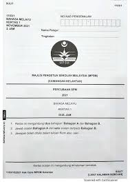 Percubaan Bm 1spm 2021 Flip Ebook Pages 51 78 Anyflip
