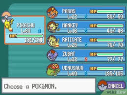 Level or method of evolution, evolved pokémon's name l=level, followed by the name of the evolved pokémon. How To Beat The Second Kanto Gym Leader In Pokemon Fire Red And Leaf Green
