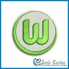 May 29, 2021 · sie malte die vorlage für das neue logo der stadtelternvertretung aller kitas in wolfsburg. Vfl Wolfsburg Football Club Logo Embroidery Design Emblanka