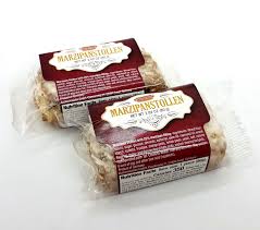 Stollen with 12% luxury marzipan filling. Kuchenmeister Mini Marzipan Stollen Gift Box 4 X 2 82 Oz 80 G 4 Piece Gift Set Walmart Com Walmart Com