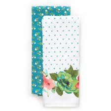 (2) mainstays bar mop kitchen towel 6 pack. The Pioneer Woman Vintage Bloom Kitchen Towel 2 Piece Walmart Com Walmart Com