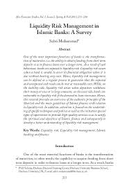 Eco islamic bank launched the pilot project. Pdf Liquidity Risk Management In Islamic Banks A Survey Suci Hanifa Academia Edu