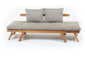 Villana Multifunktionsliege Akazienholz Inkl Kissen Seitenteile Klappbar Gartenmoebel De Akazienholz Haus Und Garten Kissen