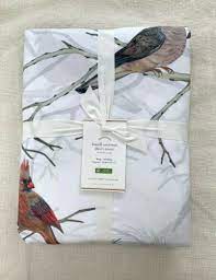 Maybe you would like to learn more about one of these? Buy Pottery Barn Lowell Cardinal Bird King Duvet Cover Red Green White Holiday Online In Turkey 113943229383