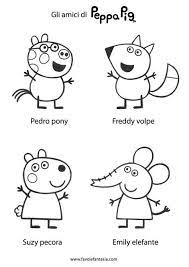Disegno peppapig44 personaggio cartone animato da colorare. Peppa Pig Peppa Pig Pagine Da Colorare Per Bambini Festa Di Compleanno Peppa Pig