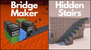 First in our list is a. Minecraft 5 Simple Redstone Builds Youtube