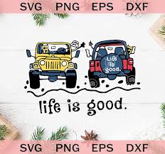 Jeep Life Is Good Svg Jeep Car Lover Drive Jeep Svg Off Road Jeep Svg Svg Cricut Silhouette Svg Files Cricut Svg Silhouette Svg Svg Designs Vinyl Svg Twinklesvg Com