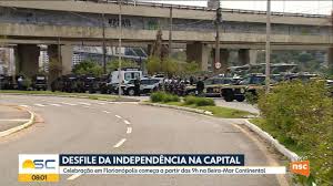 Desfile da Independência em Florianópolis será na Beira-Mar Continental, a partir das 9h