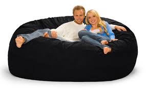 Giant Bean Bags Giant Bean Bag 7 Ft Round Bean Bag Sofa Bean Bag Chair Black Bean Bag Chair