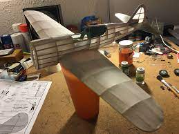Guillows P-40 Warhawk Aviones Planos