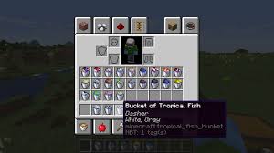 Dec 08, 2020 · in both editions of minecraft, tropical fish can be collected using a water bucket and will not survive outside of water. Visual Fish Buckets Species Specific Textures For Your Tropical Fish Buckets Resource Packs Mapping And Modding Java Edition Minecraft Forum Minecraft Forum