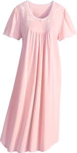 Sweet Dreams Short Sleeve Nightgown Cotton Night Dress Night Gown Night Dress For Women