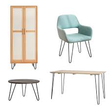 After having such success with our hairpin leg dining table, i decided to give hairpin legs another spin for our coffee table. Table Hairpin Leg 4pcs Heavy Duty Industrial Furniture Table Leg 2 Rod Solid Iron Coffee Table