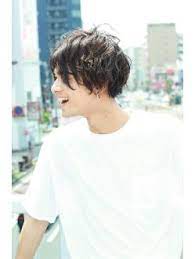 2021年冬 メンズ ミディアムの髪型 ヘアアレンジ 人気順 5ページ目 ホットペッパービューティー ヘアスタイル ヘアカタログ ヘアスタイル ショート パーマ メンズ ヘアスタイル