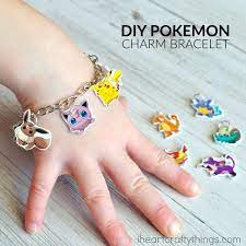 Who would you give this bracelet to? Diy Pokemon Go Charm Bracelet I Heart Crafty Things
