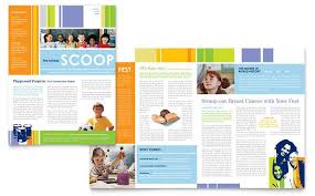 Learning Center Elementary School Newsletter Template Design School Newsletter Elementary School Newsletter School Newsletter Template