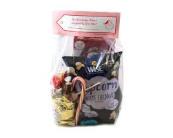 Pre filled stockings stuffers with candy, treats & gourmet snacks, wonderful gift for family & kids. Medium Size Candy Filled Christmas Treat Bag 4 Box Candy Favorites