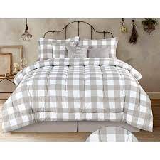 We did not find results for: Country Farmhouse Rustic Plaid Buffalo Check Tan White Queen Comforter Set 7 Piece Set Walmart Com Walmart Com