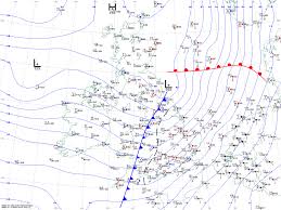 dots triangles and lines in the synoptic charts aviation