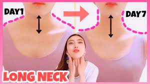 You should realize that the simple head rotation actually plays a huge role in helping you achieve your desired neck. Get Beautiful Long Thin Neck With This Exercises Stretches Lose Neck Fat Double Chin Youtube