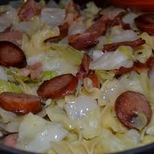 Old Fashioned Cabbage And Noodles With Kielbasa Recipe Keilbasa Recipes Cabbage And Noodles Recipes