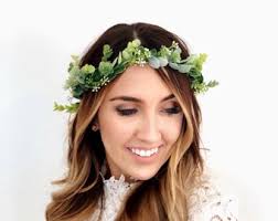 Eucalyptus Flower Crown, Wedding, Flower Crown, Bride, Greenery Crown,  Floral Crown, Bride Greenery Crown, Bridal Crown, Baby Shower, Green