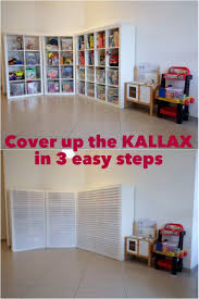 Cover Up The Kallax Bookcase In 3 Easy Steps Ikea Hackers Kallax Ikea Kallax Ikea Kallax Hack