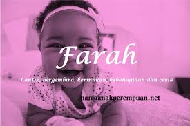 Kumpulan rangkaian daftar nama anak bayi perempuan islami modern keren 3 kata & 2 kata dalam bahasa arab lengkap dan artinya. Nama Bayi Perempuan Rangkaian Dan Arti Nama Farah Namaanakperempuan Net