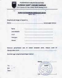 Contoh surat izin tidak masuk kerja puskesmas. Contoh Surat Keterangan Sakit Dari Dokter Banjarmasin Contoh Surat