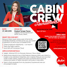 Suggestions will appear below the field as you type. Airasia Cabin Crew Walk In Interview Tawau January 2018 Better Aviation