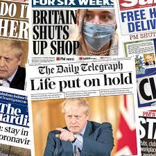 Latest coronavirus news, comment and analysis from the guardian, the world's leading liberal voice Life Put On Hold What The Papers Say About The Uk Coronavirus Crisis Coronavirus The Guardian