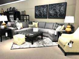Ashley Cresson Sectional With 9 Pillows And Over Sized Accent Ottoman You Can Have A Chaise Loveseat O Living Room Grey Living Room Pillows Home Living Room