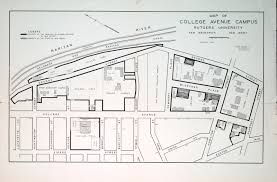 College & university in new brunswick, new jersey. Map Of College Avenue Campus Rutgers University New Brunswick New Jersey 1931 Rutgers
