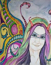 Aquamarine Colour Paintings for Sale