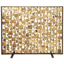 Check spelling or type a new query. Marie Suri Aurora Fire Screen In Gold Custom Fireplace Screens Modern Fireplace Tools Custom Fireplace