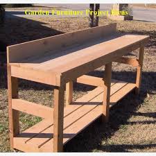15 Adorable Gardening Furniture Projects With Wood In 2020 Diy Garden Furniture Diy Outdoor Kitchen Garden Furniture
