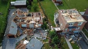 Il tornado ha seminato distruzione, come ad esempio nel villaggio di moravska nova ves, nel. 5kiiot5a5lhx6m