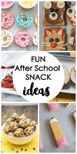 25 Fun After School Snack Ideas Easy Snacks For Kids Fun Snacks For Kids Creative Snacks