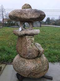 Stone Lanterns Nozura Gata Lantern 0101 0003 Jardines Faroles Japon