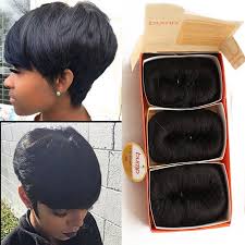 These are absolutely needed to accentuate the hair texture and boost its. Find More Hair Weaves Information About Free Shipping 27 Pieces Short Hair Weave Styling Kurzes Haar Kurze Flechtfrisuren Schnell Weben
