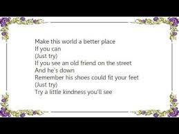 'cause when you close your heart. Reach Out And Touch Somebody S Hand Lyrics