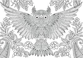 Separately it is necessary to note abstract colorings to which this page is devoted. Super Detailed Abstract Animal Coloring Pages
