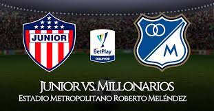 Junior, con goles de viafara y cetre, venció a millonarios por jornada 9 de la liga betplay de colombia. Junior Vs Millonarios Hoy En Vivo Canales De Tv Y Horarios Liga Betplay