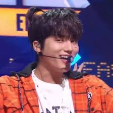 Wooyoung with pigtails! (cr.