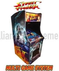 All the machines feature original artwork on the machine. Street Fighter 2 Arcade Machine Williams Amusements