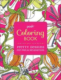Simply click to download the design that you would like to color.when you are done, we'd love to see your finished work. Posh Adult Coloring Book Pretty Designs For Fun Relaxation By Michael O Mara