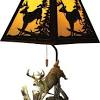 Stag horn 34.25 table lamp. 1