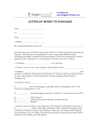 Sample letter of offer to sell property. 49 Free Letters Of Intent To Purchase Real Estate Business Land
