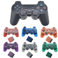 Icin Ps2 Kablosuz Denetleyici Gamepad Manette Playstation 2 Icin Controle Mando Kablosuz Oyun Kolu Icin Ps2 Konsolu Aksesuar Joystick Joysticks Ps2 Wirelessps2 Wireless Gamepad Aliexpress